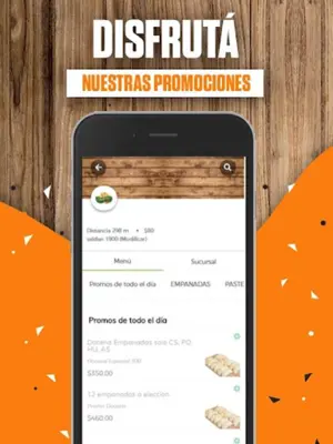 Empanadas de 10 android App screenshot 1